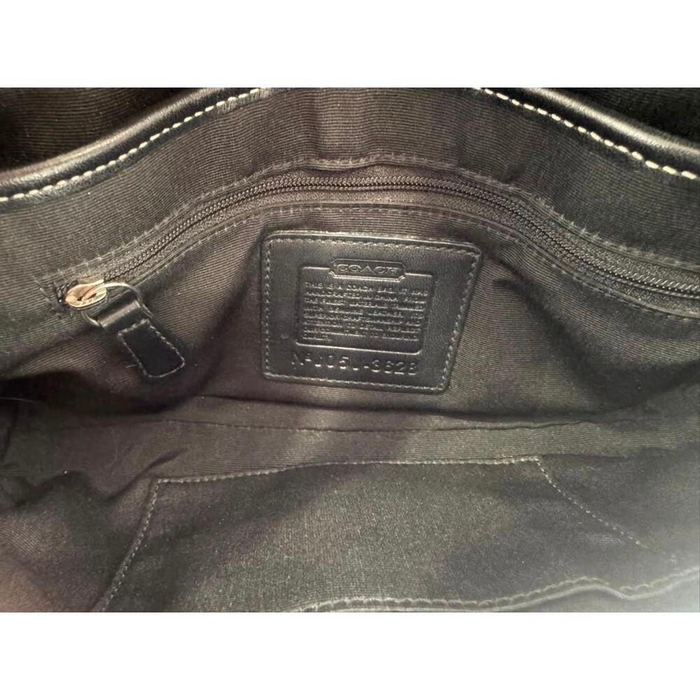 Coach Vintage Black Soho Signature Buckle Demi Shoulder Bag 3628 - Picture 8 of 9